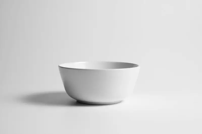白い飯碗